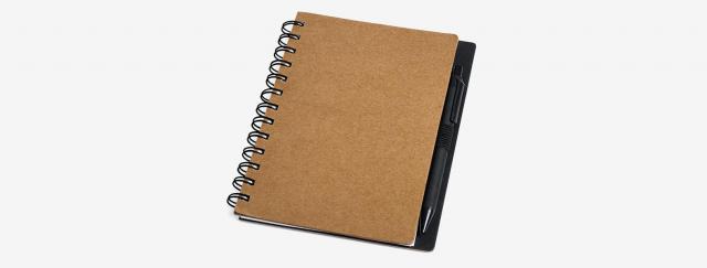 caderno-espiral-com-capa-dura-e-caneta-reciclados