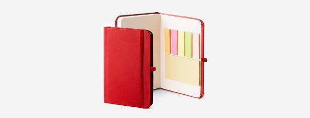 caderneta-vermelha-80-folhas-e-marca-pagina-com-5-cores