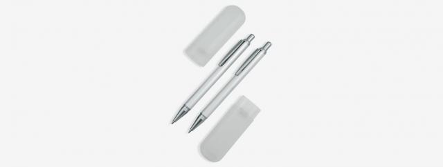 caneta-e-lapiseira-em-aluminio-prata-2-pcs