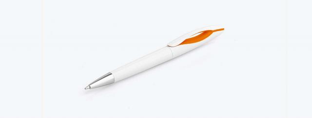 caneta-esferografica-plastica-branca-laranja